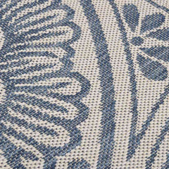 vidaXL Outdoor Flatweave Rug 120x170 cm Blue Pattern 5
