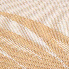 vidaXL Outdoor Flatweave Rug 120x170 cm Leaf Pattern 5