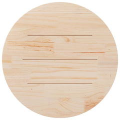 Table Top Ø40x2.5 Solid Wood Pine