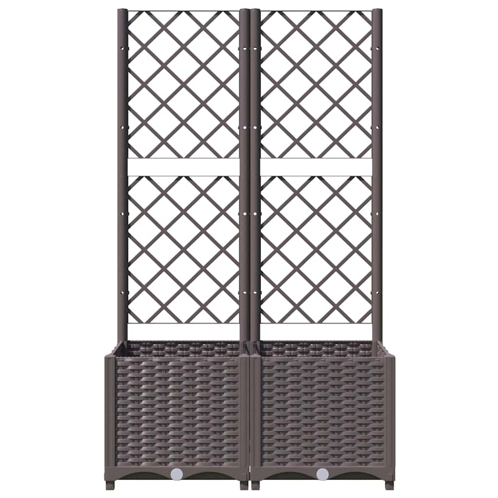vidaXL Garden Brown 80 x 40 x 136 cm 4