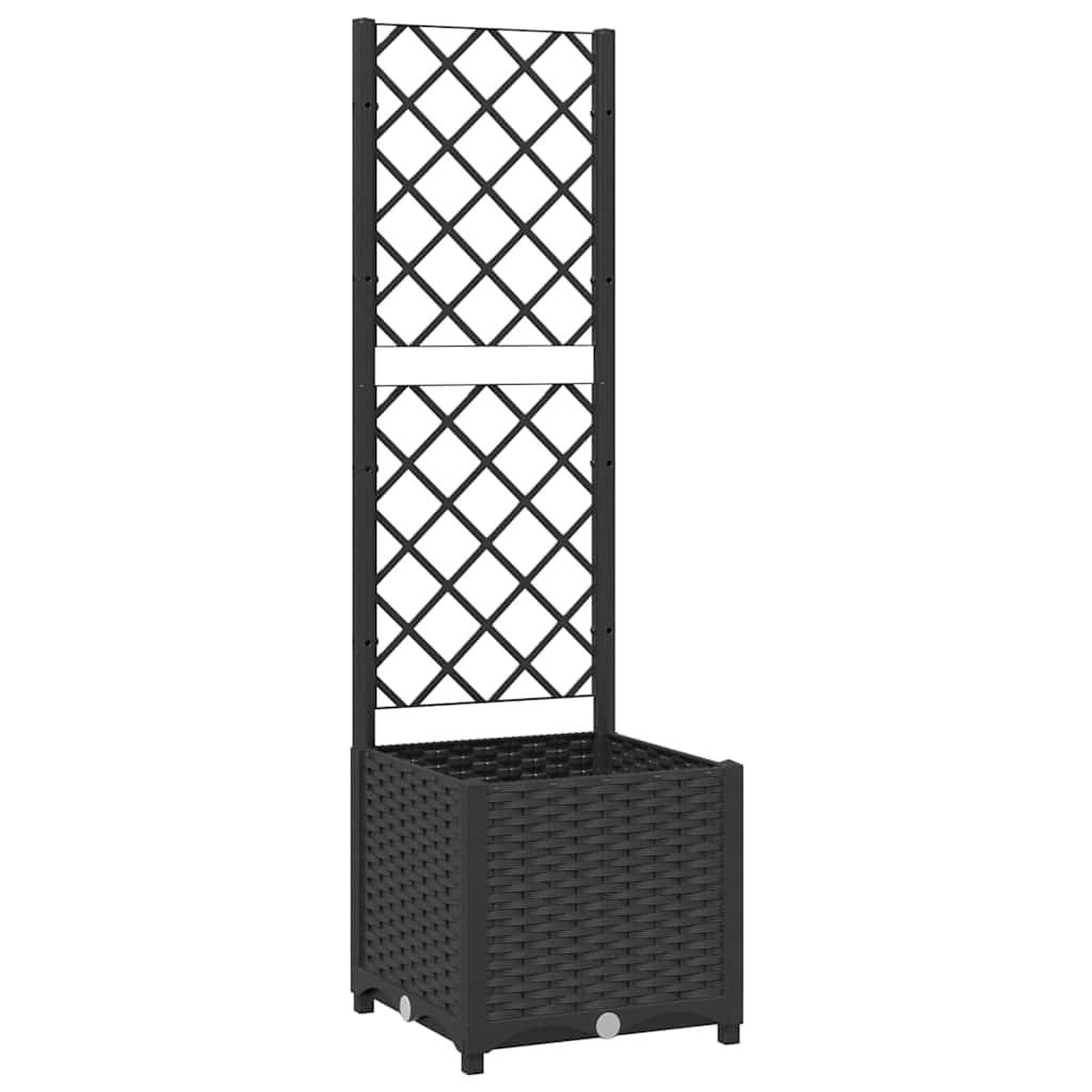 vidaXL Garden Black 40 x 40 x 136 cm 2