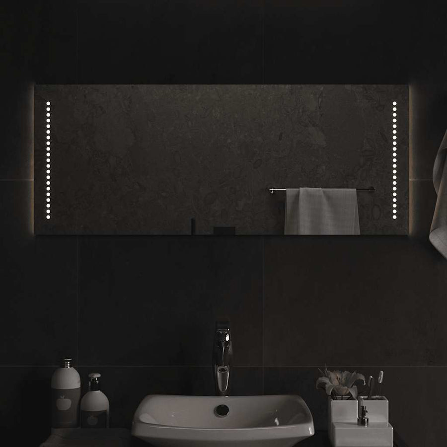 vidaXL LED Bathroom Mirror 100x40 cm 1