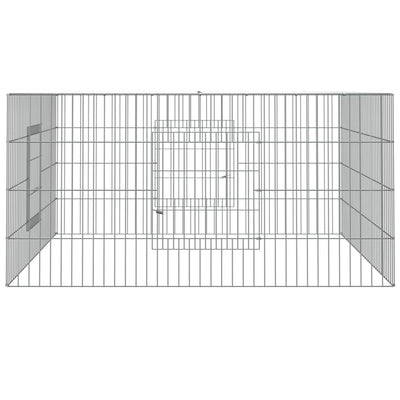 Rabbit Cage 110x110x55 cm Galvanised Iron