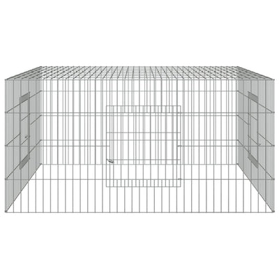 Rabbit Cage 110x110x55 cm Galvanised Iron