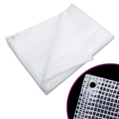 vidaXL Leno Tarpaulin 140 g/m² 6x6 m White 2