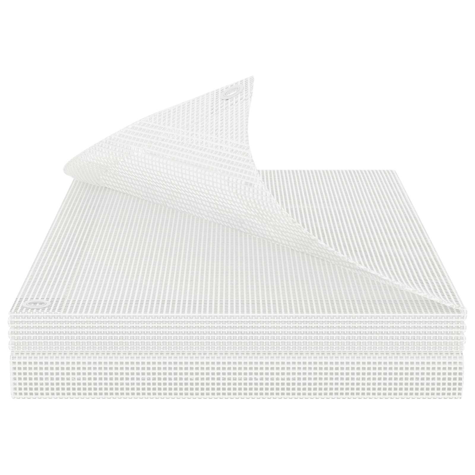 vidaXL Leno Tarpaulin 140 g/m² 6x6 m White 3
