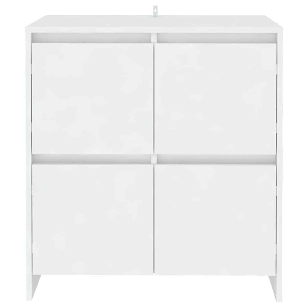 Sideboards 2 pcs 70x41x75 cm Engineered Wood White