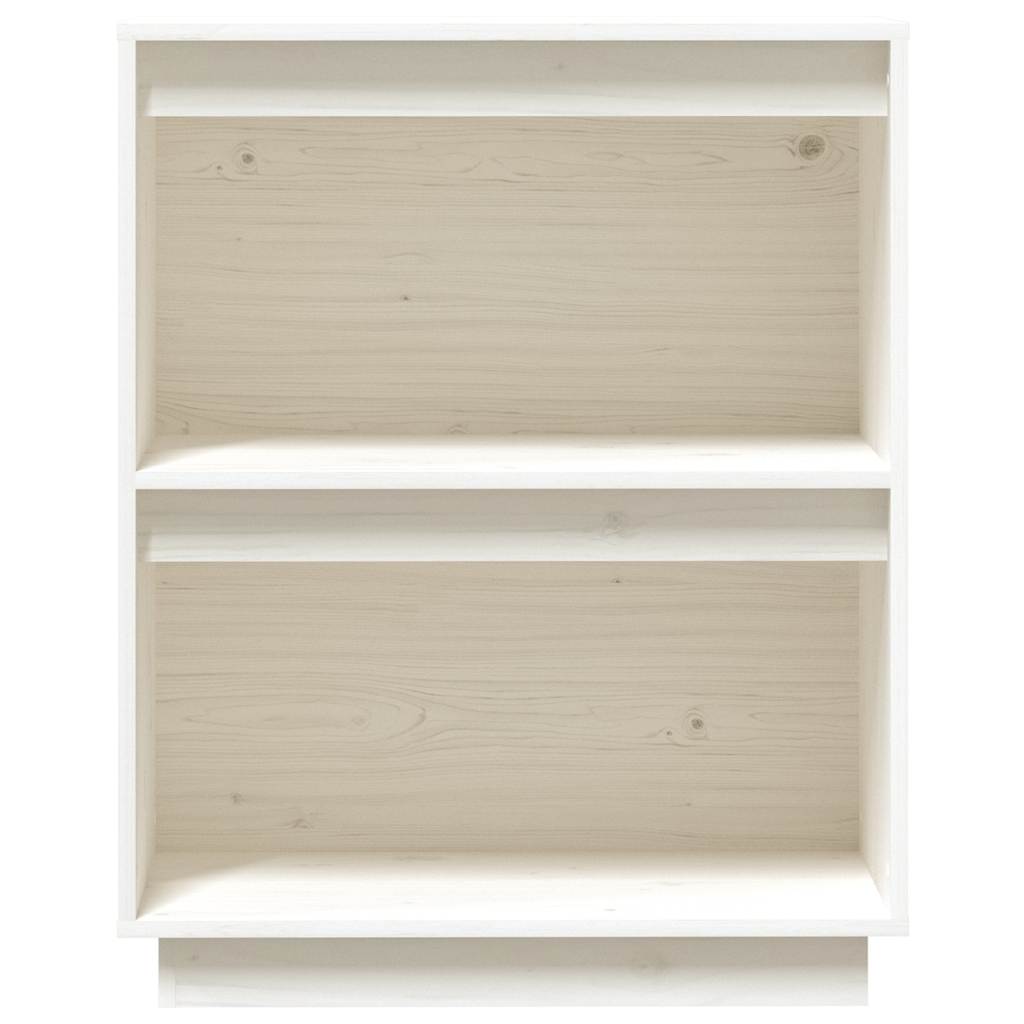 vidaXL Console Cabinet | White | Solid Pine Wood | Medium | Console Cabinet 5