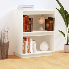 vidaXL Console Cabinet | White | Solid Pine Wood | Medium | Console Cabinet 1