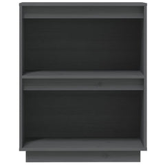 vidaXL Console Cabinet | Grey | Solid pine wood | Medium | Console Cabinet 5