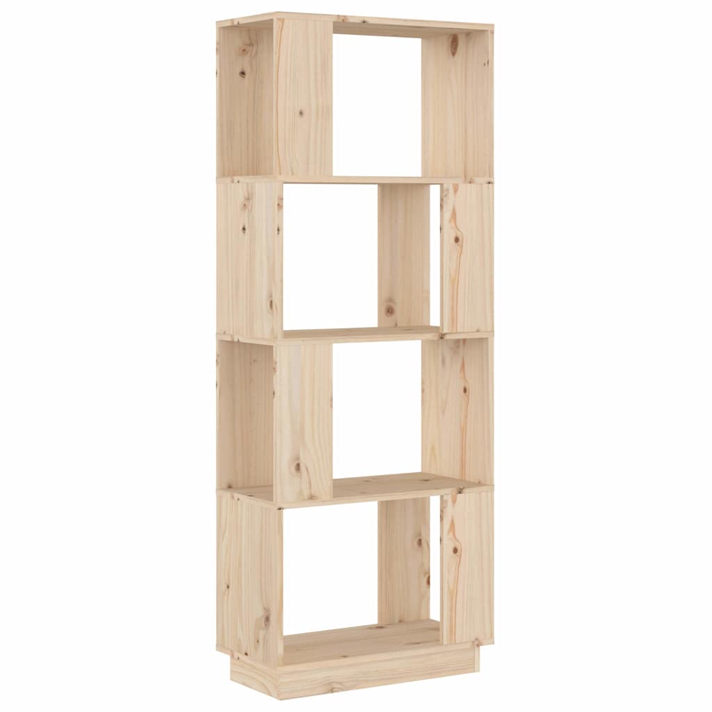 Book Cabinet/Room Divider Solid Wood Pine