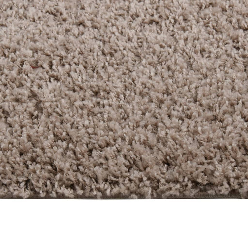 Shaggy Rug High Pile Beige 200x290 cm