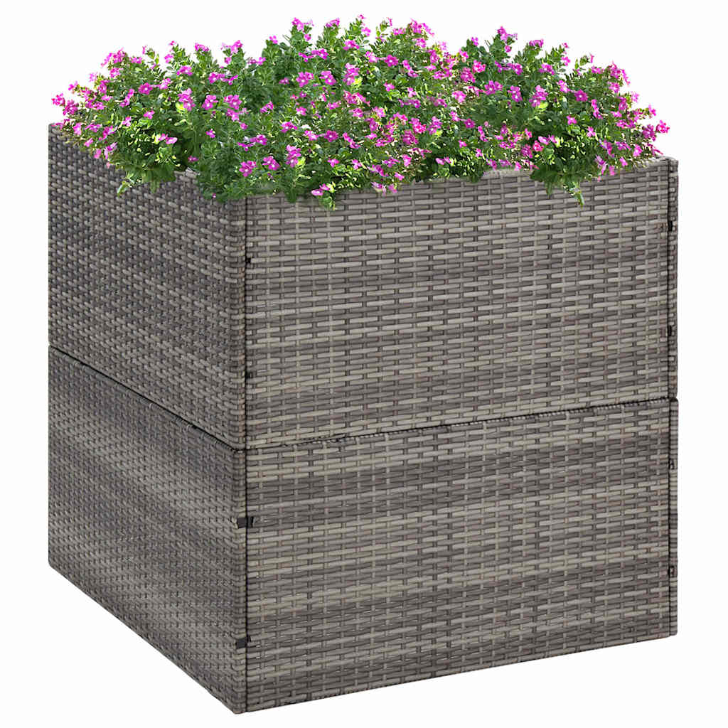 vidaXL Garden Planter Poly Rattan