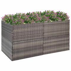 vidaXL Garden Planter Poly Rattan