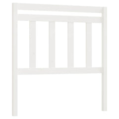 814080 vidaXL Bed Headboard White 106x4x100 cm Solid Wood Pine 2
