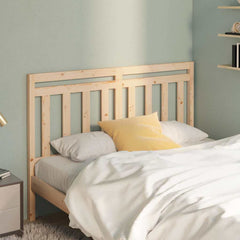 814089 vidaXL Bed Headboard 140x4x100 cm Solid Wood Pine 1