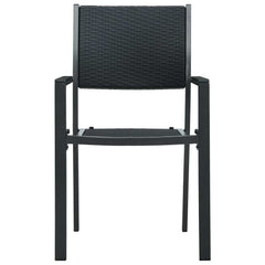 Garden Dining Black table length