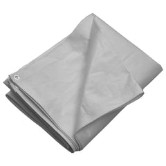 vidaXL Tarpaulin 260 g/m² 3x6 m Grey HDPE 2