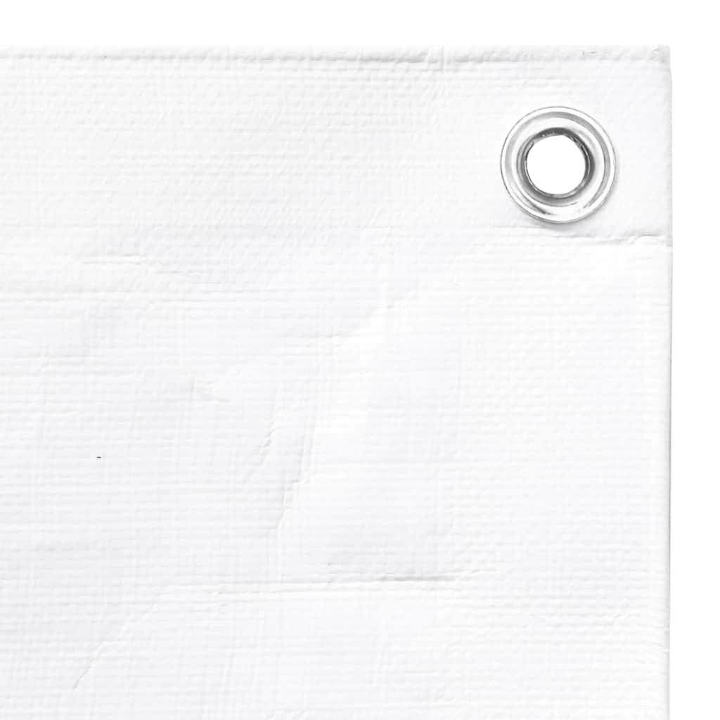 vidaXL Tarpaulin 260 g/m² 4x8 m White HDPE 4