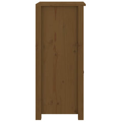 vidaXL Sideboard Honey Brown 40x35x80 cm Solid Wood Pine 6