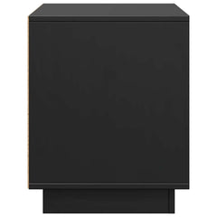 vidaXL TV Cabinet | Black | Solid pine wood | Medium | TV Cabinet | Rectangular 6