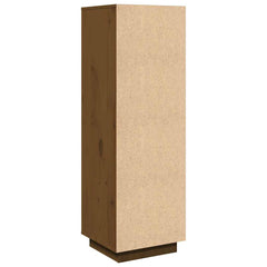 vidaXL Highboard | Honey brown | Solid pine wood | Tall | Cabinet | Rectangular 6