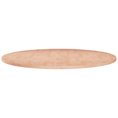 vidaXL Round Table Top ??60x1.5 cm Solid Wood Oak 1