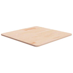 vidaXL Table Top | Medium brown | Solid oak wood | 60 cm square | Durable 1