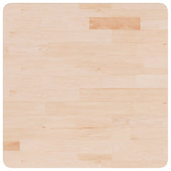 vidaXL Table Top | Medium brown | Solid oak wood | 60 cm square | Durable 2