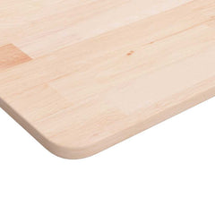 vidaXL Bathroom Countertop 80x40x1.5 cm Untreated Solid Wood 3