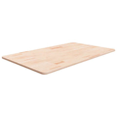 vidaXL Bathroom Countertop 100x60x1.5 cm Untreated Solid Wood 1