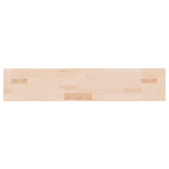 vidaXL Shelf Board | Medium brown | Solid oak wood | 100 cm length | Shelving 2