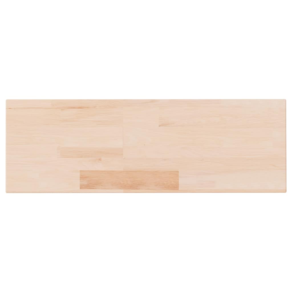 Shelf Board Untreated Solid Wood Oak