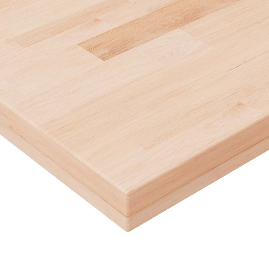 vidaXL Shelf Board 60x20x4 cm Untreated Solid Wood Oak 3