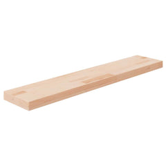 vidaXL Shelf Board Untreated Solid Wood Oak