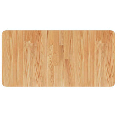 vidaXL Bathroom Countertop Light Brown 80x40x1.5cm Treated Solid Wood 2