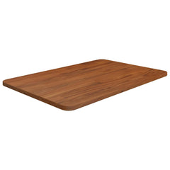 vidaXL Bathroom Countertop Dark Brown 60x40x1.5cm Treated Solid Wood 1
