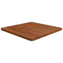 vidaXL Square Table Top Dark Brown 60x60x2.5cm Treated Solid Wood Oak 1