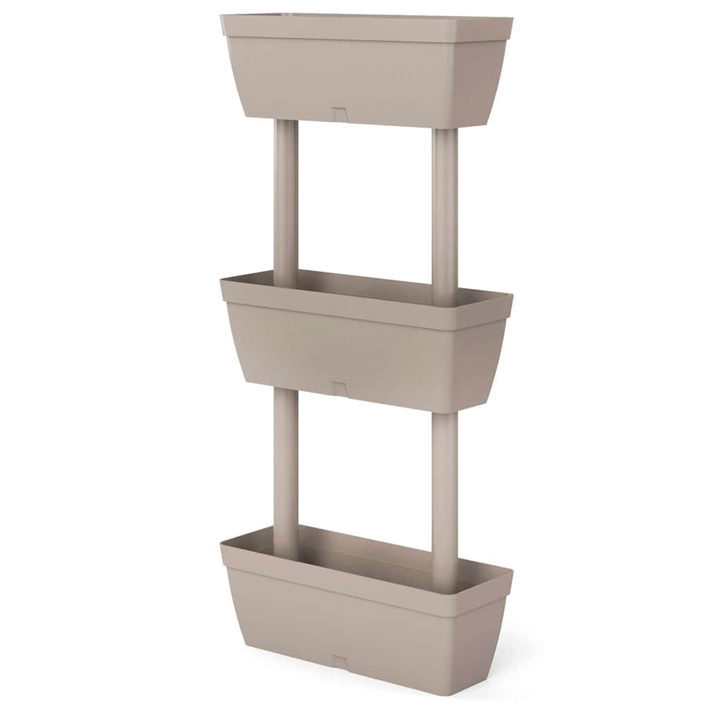 vidaXL Garden Planter 6 pcs 100 cm Taupe 3