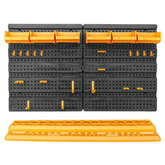151834 vidaXL Tool Wall 646x385 mm 26 Tool Holders PP 2