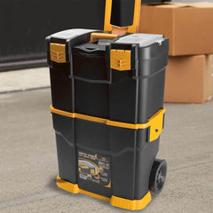 151840 vidaXL Rolling Tool Box 460x280x677 mm PP 1