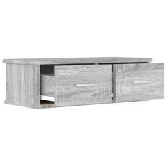 815079 vidaXL Wall Cabinet Grey Sonoma 60x26x18,5 cm Engineered Wood 5