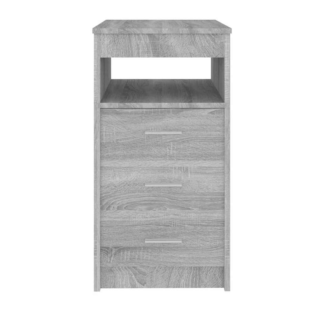 Drawer Cabinet Grey Sonoma Engineered Wood, image 5