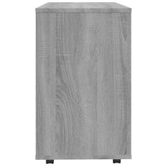 vidaXL Side Table Grey Sonoma 70x35x60.5 cm Engineered Wood 6