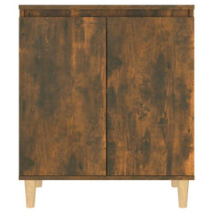 vidaXL Sideboard Smoked Oak 60x35x70 cm Engineered Wood 3
