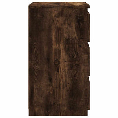 815171 vidaXL Bed Cabinet Smoked Oak 40x35x62,5 cm Engineered Wood 5