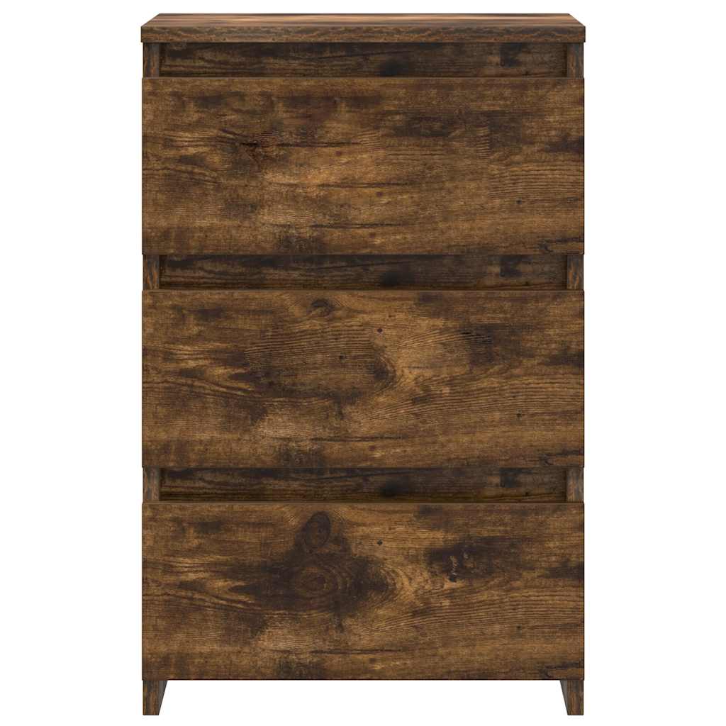 815172 vidaXL Bed Cabinets 2 pcs Smoked Oak 40x35x62,5 cm Engineered Wood 3