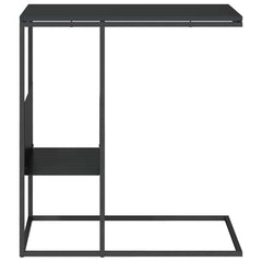 vidaXL Side Table Black 55x36x59.5 cm Engineered Wood 4