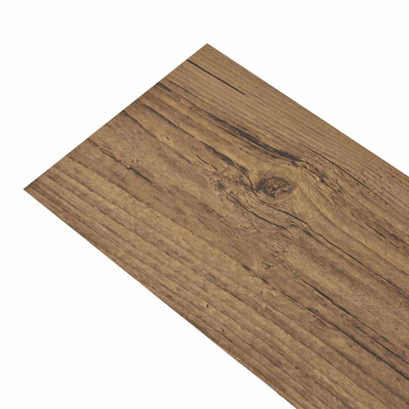 vidaXL Flooring Planks Walnut Brown 2.51 m² 18 pcs PVC 3