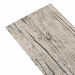 vidaXL Flooring Planks Oak washed 2.51 m² 18 pcs PVC 3